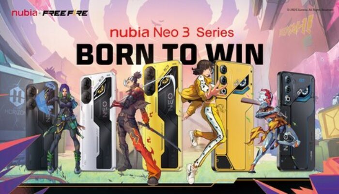 Born to Win: nubia Neo 3 Jadi Official Co-Branded Gaming Smartphone Garena Free Fire