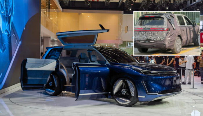 Crossover Geely Galaxy Starship 9 PHEV Terlihat di Tiongkok Selama Uji Jalan