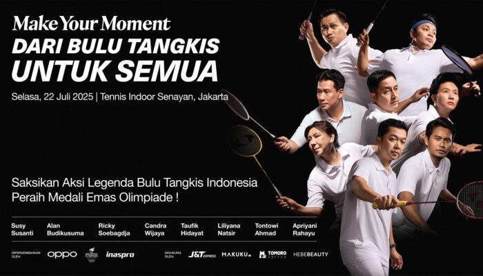 OPPO Ajak Indonesia ‘Make Your Moment’ untuk Rayakan Kembalinya Legenda Bulutangkis
