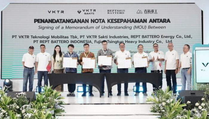 REPT BATTERO dan Bakrie Group Sepakati Pasokan Baterai Listrik untuk 3.000 Kendaraan Niaga