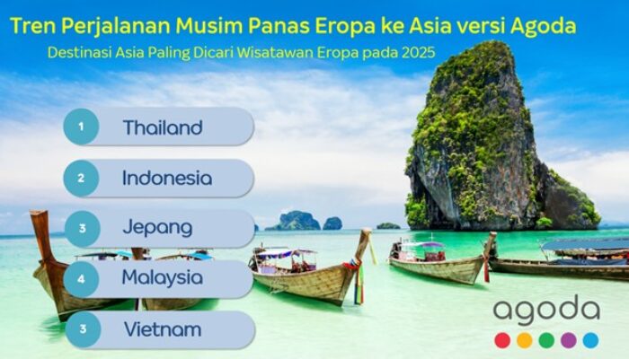 Agoda Ungkap Tren Perjalanan Musim Panas dari Eropa ke Asia, Indonesia Peringkat Kedua