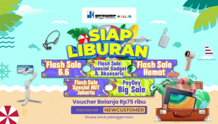 Libur Sekolah Tiba, Yuk Belanja Hemat dengan Beragam Promo DatascripMall.ID!