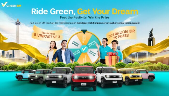 Green SM Luncurkan Kampanye Ride Green, Get Your Dream