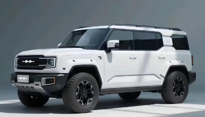 BYD Pamerkan Teaser SUV Fang Cheng Bao Tai 7, Ini Fitur Keunggulannya