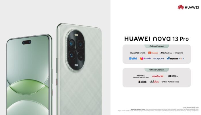 HUAWEI nova 13 Pro Hadir di Indonesia: Dual Selfie Camera, SuperCharge 100W, dan Desain Stylish