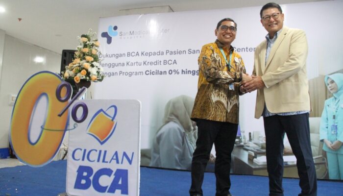 Permudah Akses Kesehatan, BCA Hadirkan Cicilan 0% di RSU San Medical Center Cikampek