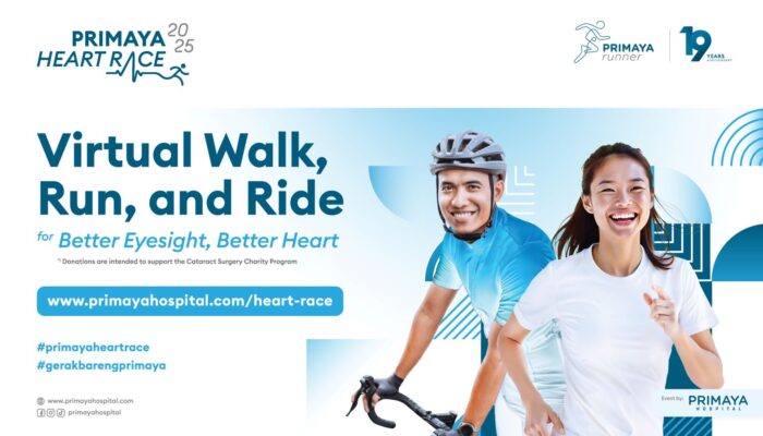 Primaya Heart Race 2025: Gerak Bersama, Sehat untuk Semua, Donasi untuk Operasi Katarak