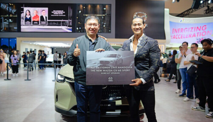 The New Mazda CX-60 Sport dan Pro Diperkenalkan di GIIAS 2025