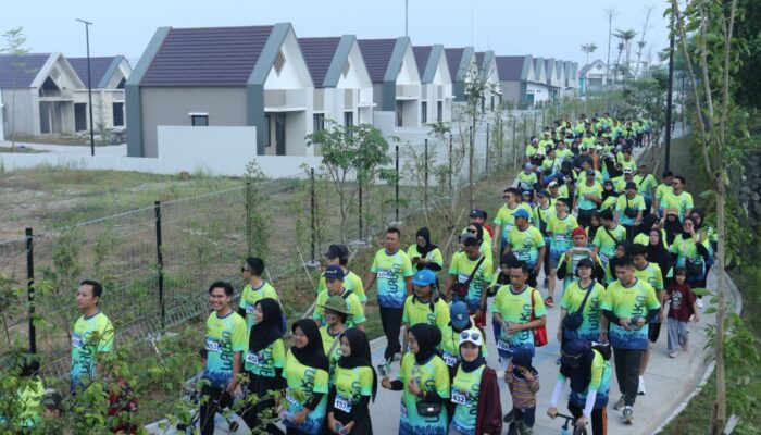 Kota Podomoro Tenjo Hadirkan Gaya Hidup Sehat dan Sosial lewat Funwalk & Food Center
