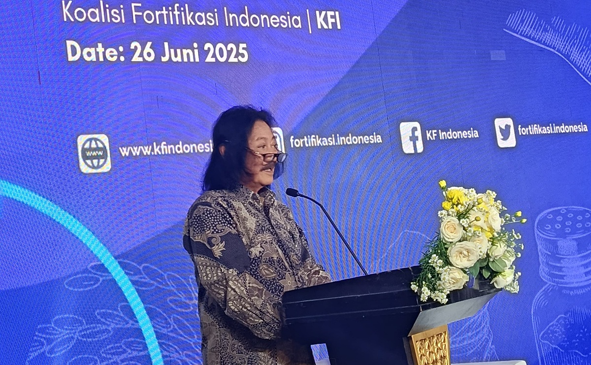 Franciscus Welirang, Ketua Dewan Pengawas KFI sekaligus Ketua Umum Aptindo (Asosiasi Tepung Terigu Indonesia).