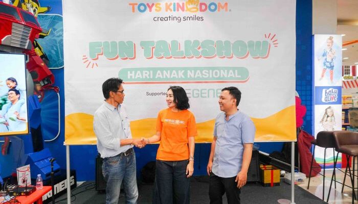 Toys Kingdom dan REGENE Kenalkan Cara Personal Dukung Tumbuh Kembang Anak Lewat Mainan dan Tes DNA