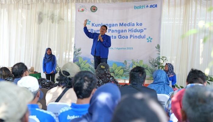 BCA Dorong Penghematan Belanja Rumah Tangga Lewat Program Rumah Pangan Hidup di Goa Pindul