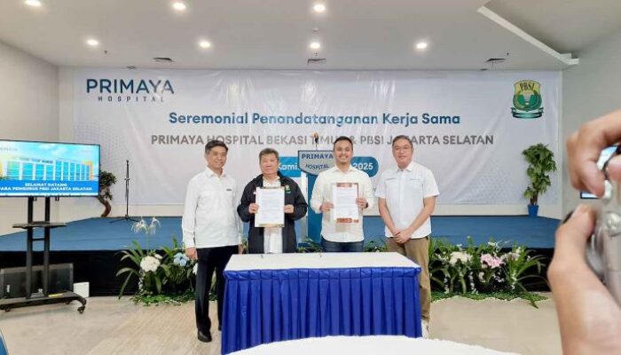 Primaya Hospital Bekasi Timur Jadi Mitra Resmi PBSI Jakarta Selatan, Perkuat Kesehatan Atlet Bulu Tangkis