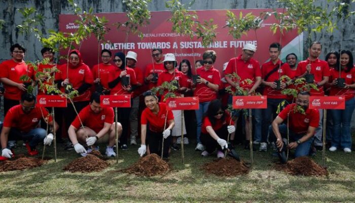 Generali Indonesia Rayakan 17 Tahun dengan 5,4 Juta Kilogram Carbon Offset dan Penanaman Ratusan Pohon