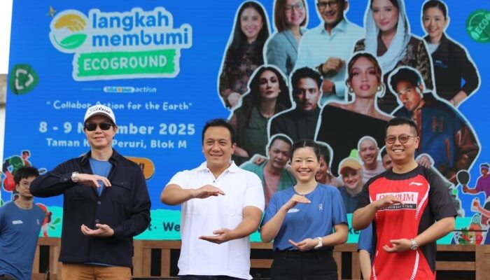 Langkah Membumi Ecoground 2025 Resmi Dibuka, Gaungkan CollaborAction