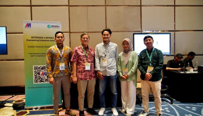 Metrodata Perkuat Ekosistem Hybrid AI Lewat Sponsorship Dataiku Summit 2025