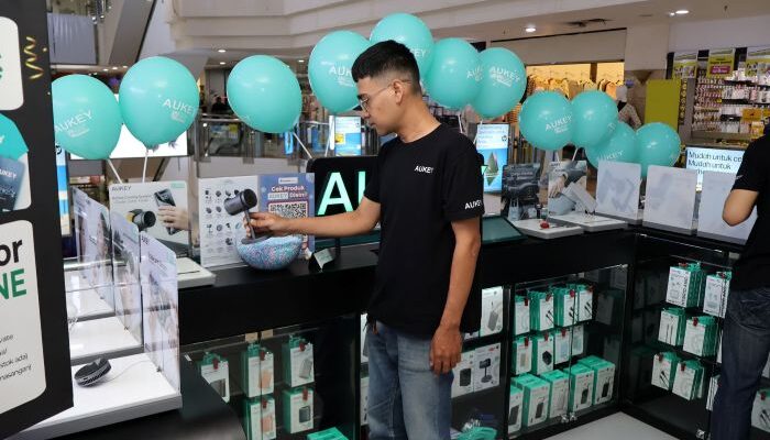 AUKEY Resmi Hadir di Jakarta dengan Flagship Island Booth Terbaru