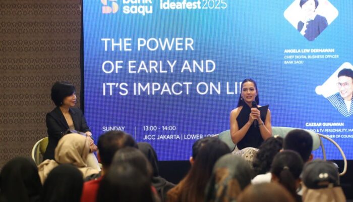 Bank Saqu dan Pevita Pearce Hidupkan The Power of Early di IdeaFest 2025