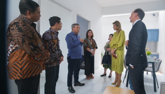 Ratu Belanda Queen Máxima Apresiasi Inovasi BTN Bayar Cicilan Pakai Sampah