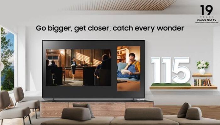 TV Samsung Layar Besar, Hadirkan Hiburan Lebih Puas dan Bermakna di Rumah