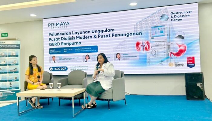 Primaya Hospital Kelapa Gading Dilengkapi Pusat Penanganan GERD dan Dialisis Modern