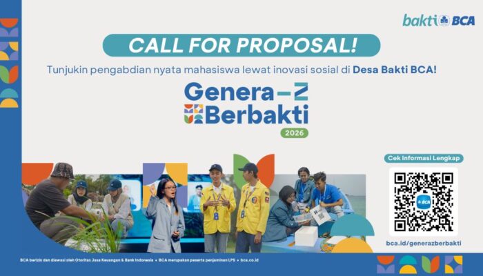 BCA Buka Genera-Z Berbakti 2026, Dorong Mahasiswa Kembangkan Desa Wisata