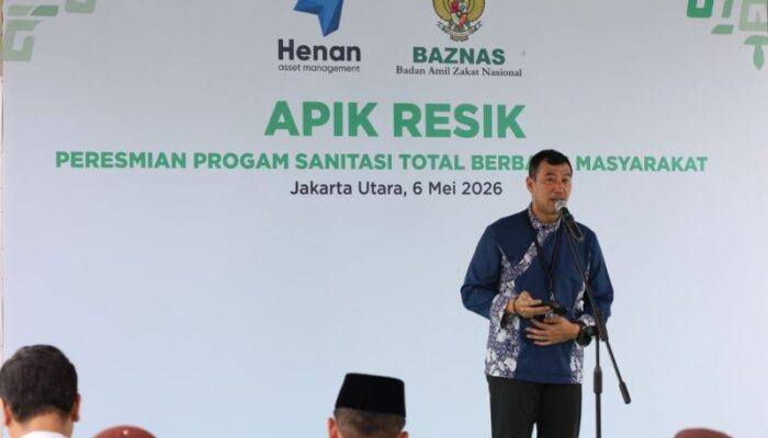 Henan Asset Perkuat Program Sanitasi Berbasis Masyarakat Lewat BAZNAS