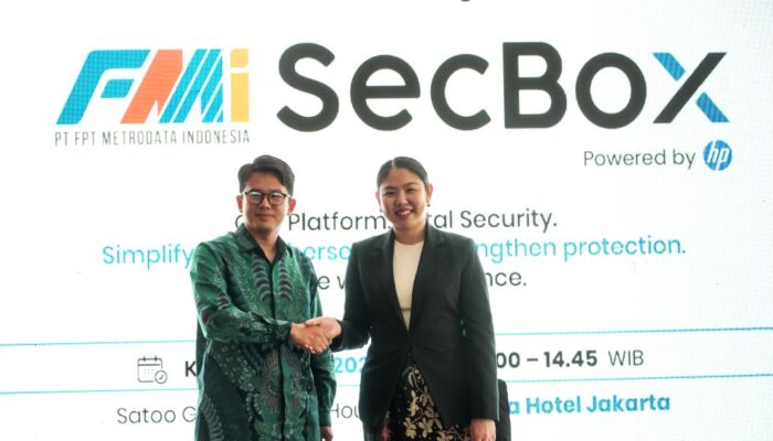 Metrodata, FMI, dan HP Luncurkan SecBox untuk Perkuat Keamanan Siber UKM