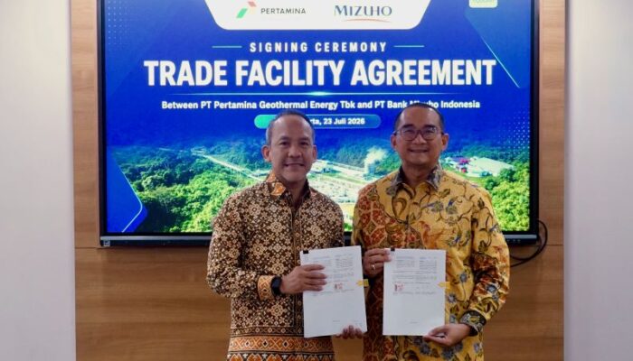 PGE Kantongi Fasilitas 75 Juta Dolar AS dari Mizuho untuk Dukung Proyek Panas Bumi